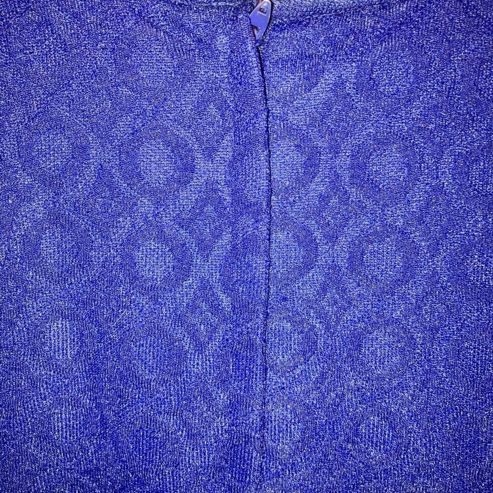 🍦Navy Polyester Dress with Fun Buttons - Picture 8 of 10
